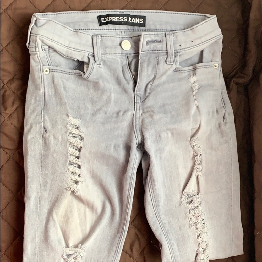 Express jeans. Size 2r. Equivalent to about size 5